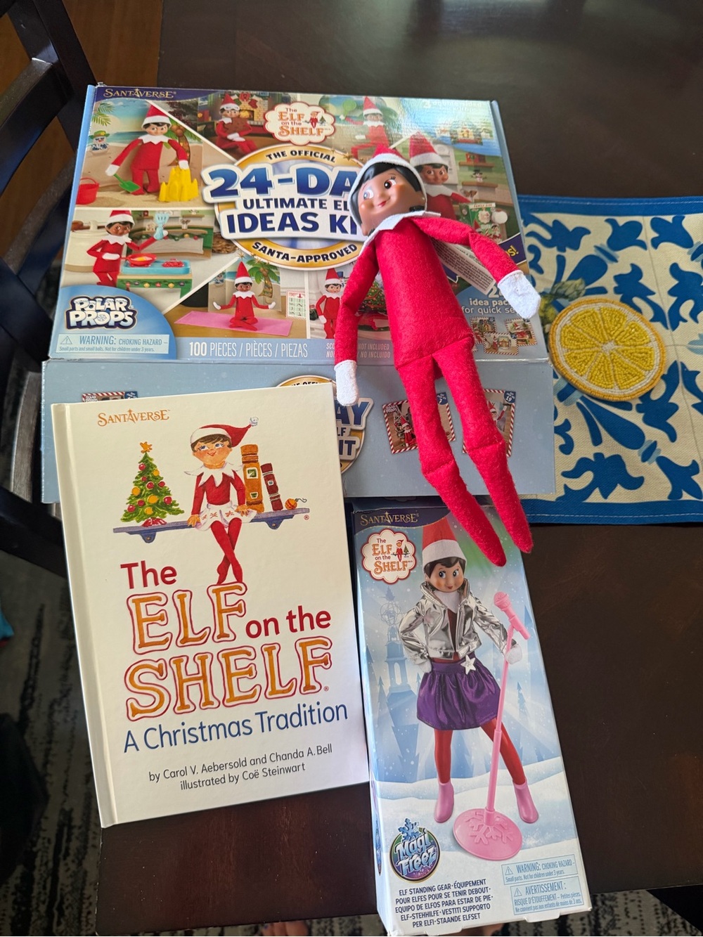 Elf on the Shelf Red Felt Elf Doll